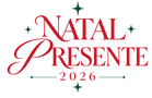 Logo da campanha Presente — Natal 2026